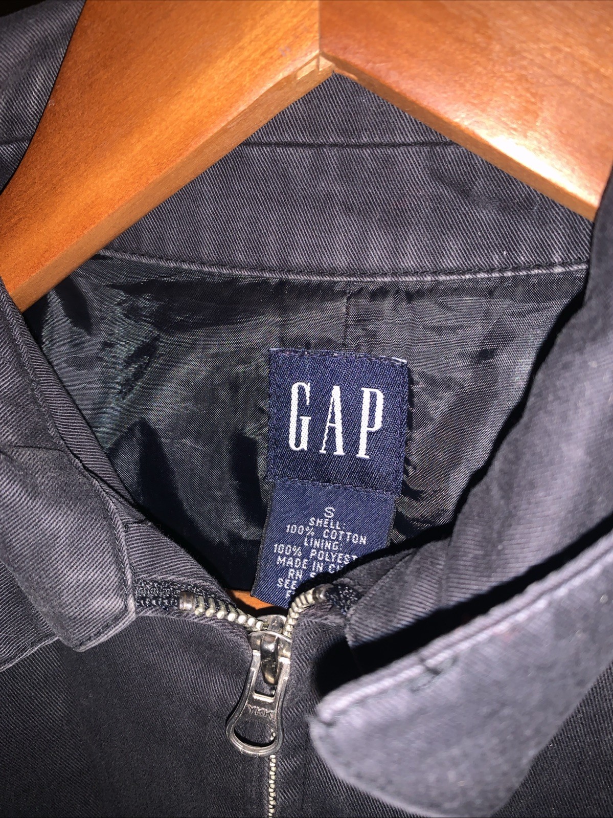 Gap Utility Field Jacket Women’s Size Small Midnight Blue 100% Cotton