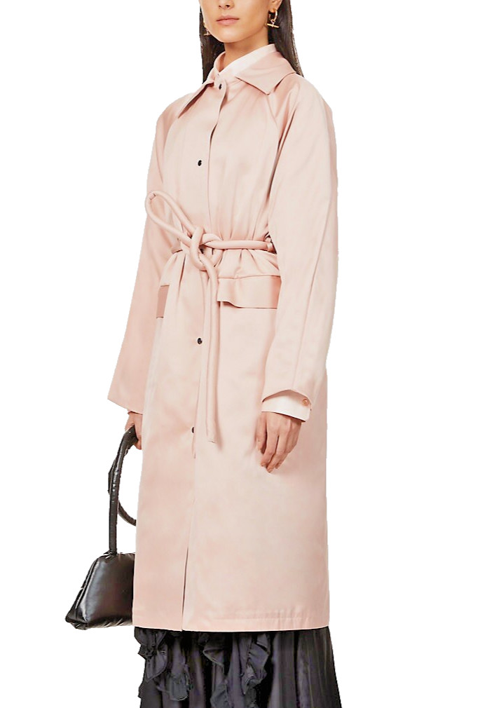 KASSL EDITIONS Oversized Satin Trench Coat Size XS NEW RRP £950