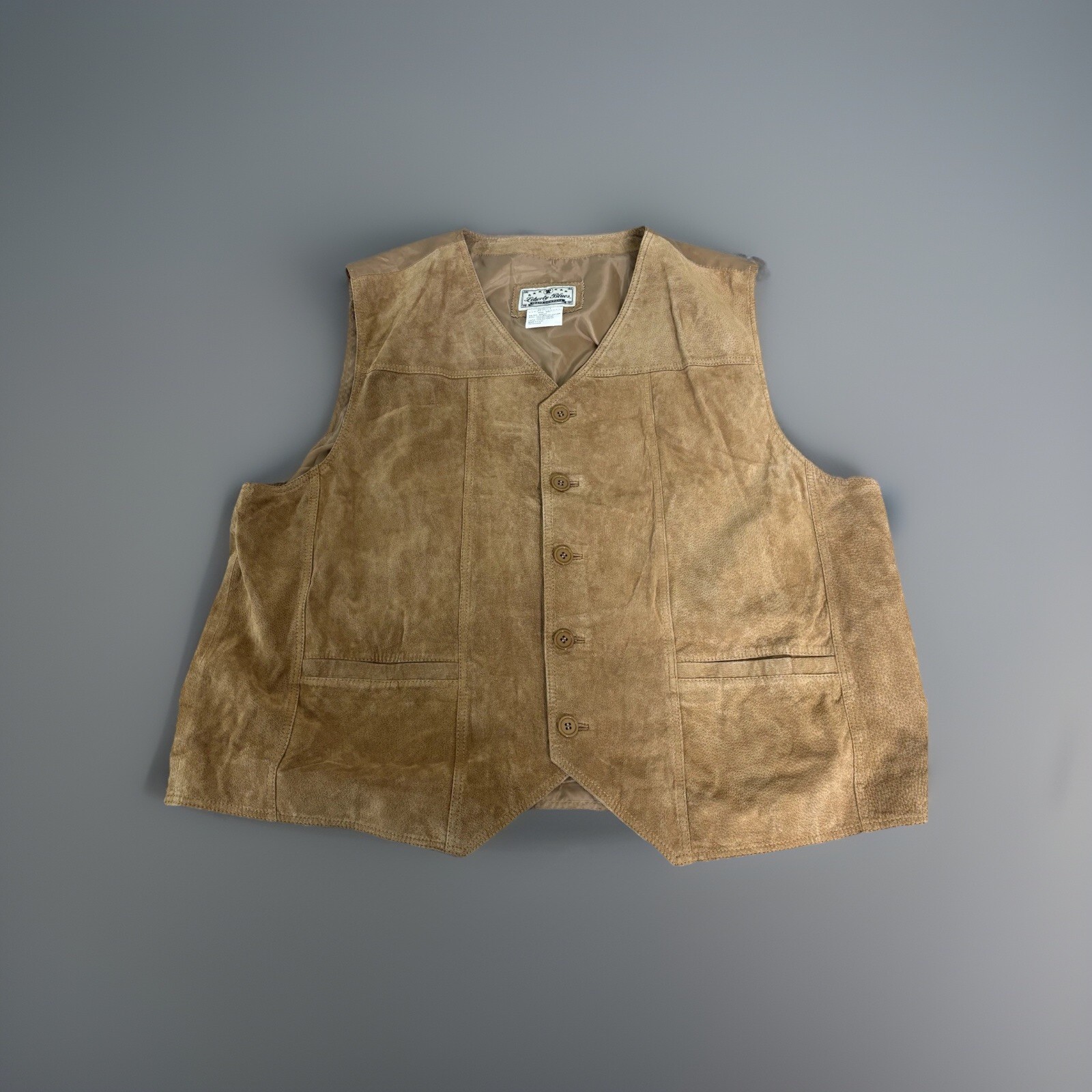 Liberty Blues Suede Vest Size XXL Excellent condition. 100% Genuine Leather