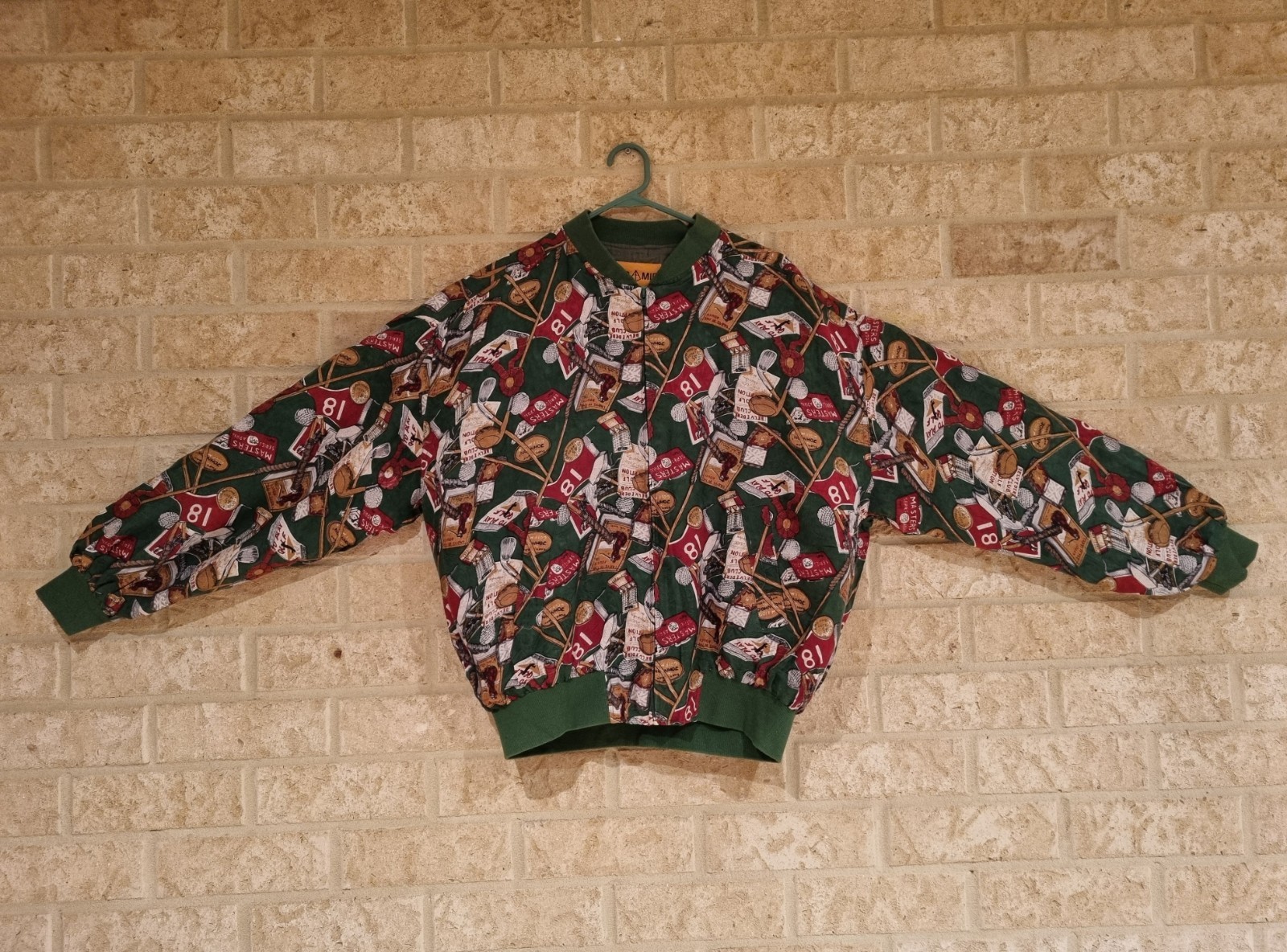 bomber jacket natural silk