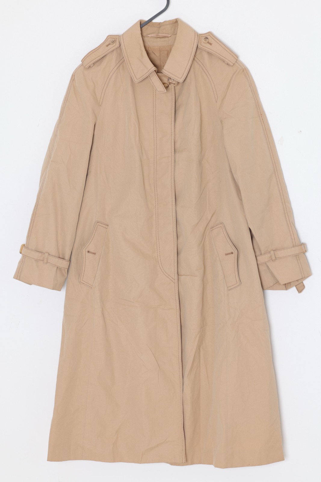 1970s, Officer-Coat, Diolen-Derived Dense Plain-Weave Filament Cloth