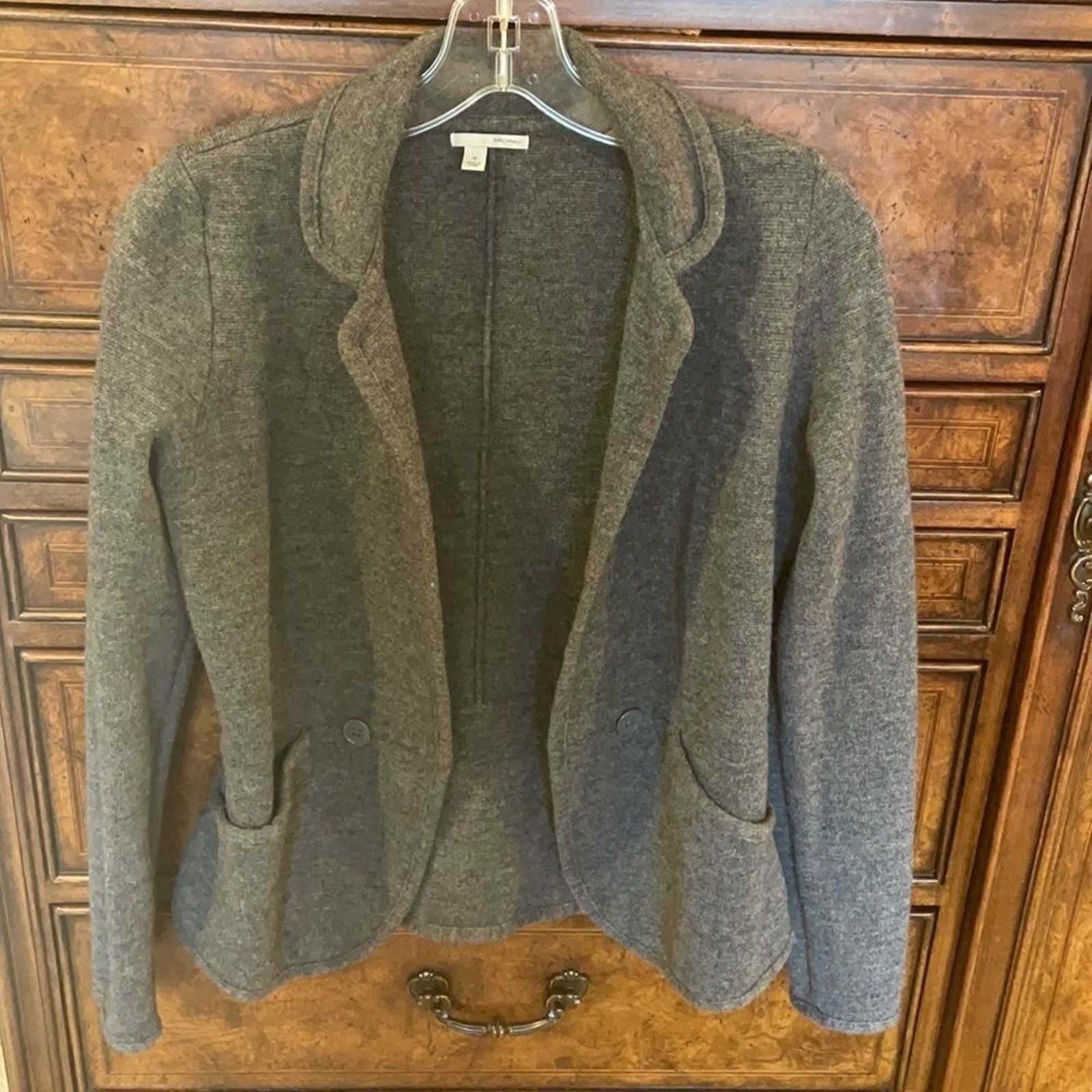Halogen dark gray coat