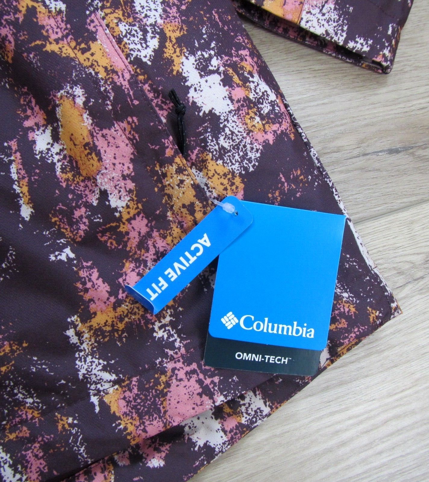 NEW COLUMBIA $230 WOMENS WHIRLIBIRD V PRINTED INTERCHANGE JACKET SMALL SKI SNOW