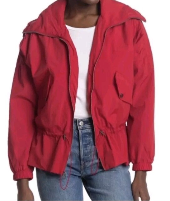 Lucky brand rain resistant nylon jacket Sz XS EUC