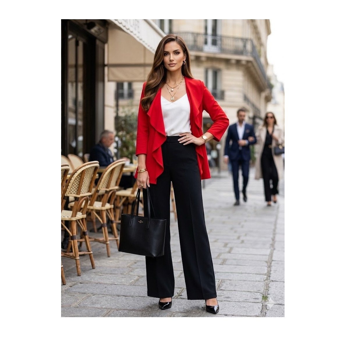 Calvin Klein Women’s Red Lightweight Zip Front 3/4 Sleeve Blazer Jacket Size 2