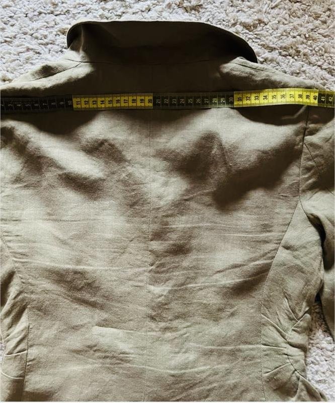 Women Moschino Cheap & Chic Blazer Khaki Linen 34