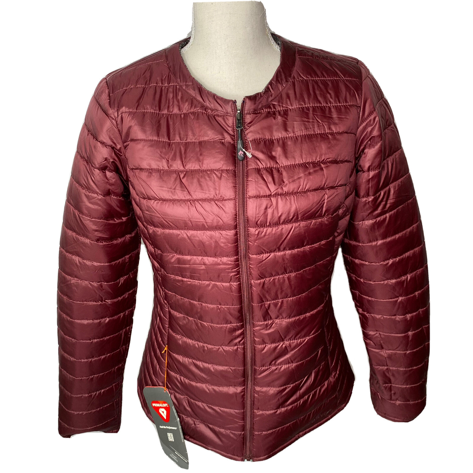 Primaloft Insulated Jacket Water Resistant Reversible Size XS NEW