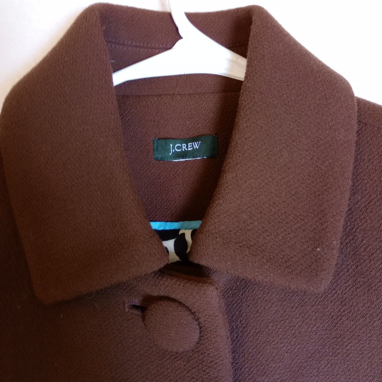 J CREW WOMENS LADY DAY WOOL BLEND UNKNOWN SIZE COAT