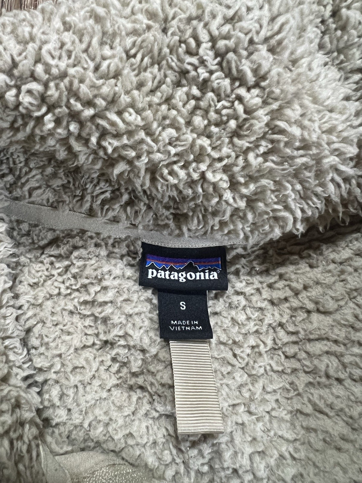 Patagonia Women’s Los Gatos 1/4 Zip Fleece Pullover Size Small Beige