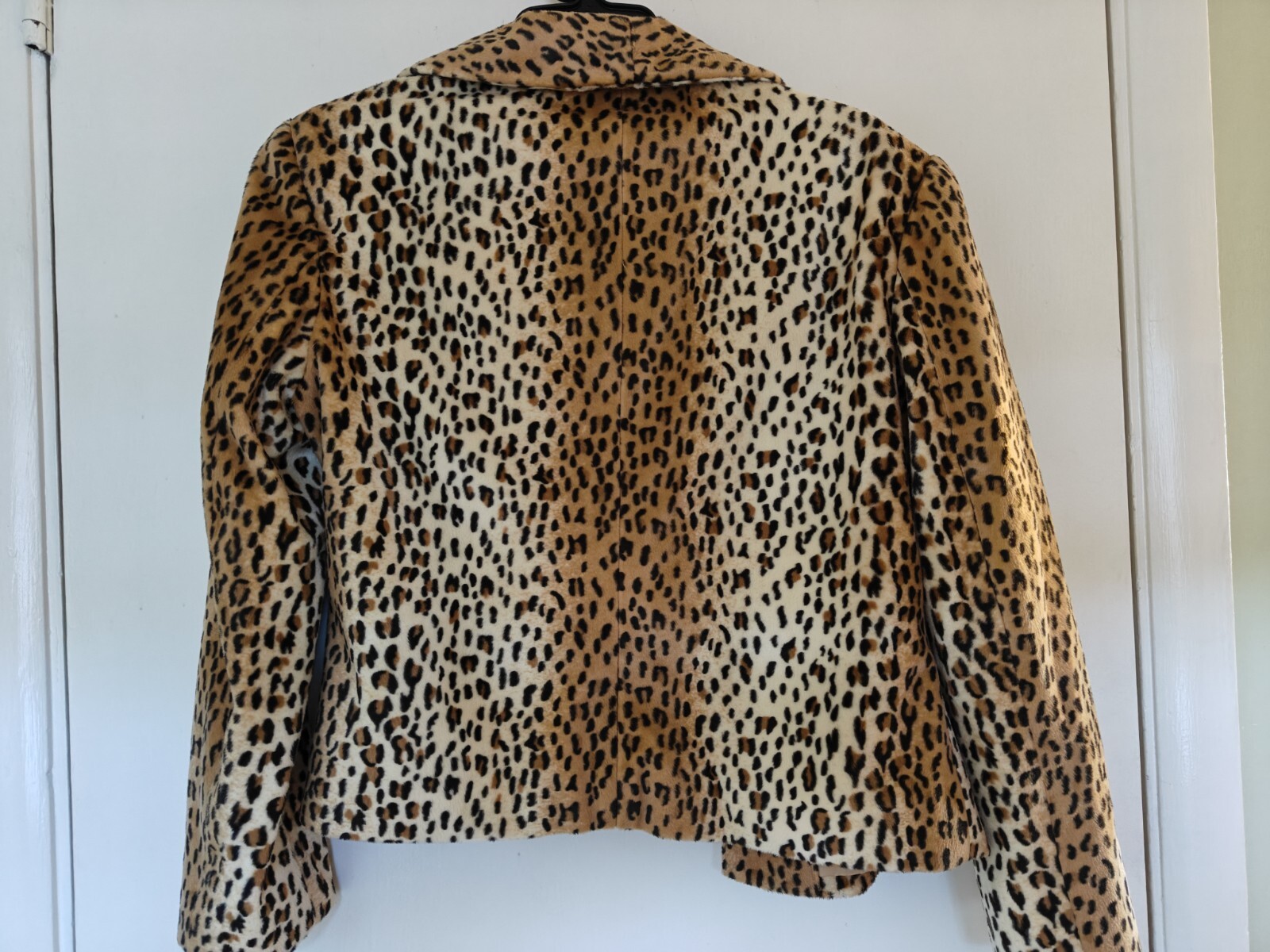 Focus 2000 Jacket by Charles Glueck Animal Print Size 4 (Measures Smaller) EUC