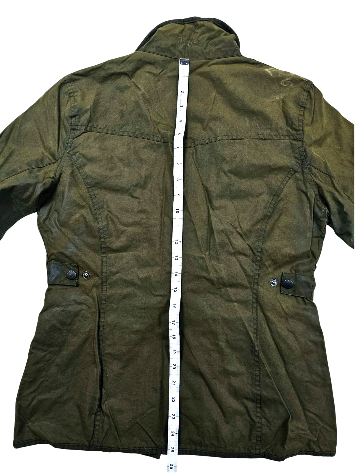 HOT Women’s BARBOUR L1091 LADIES UTILITY PARKA LINED OLIVE WAX Jacket 10UK 6US S