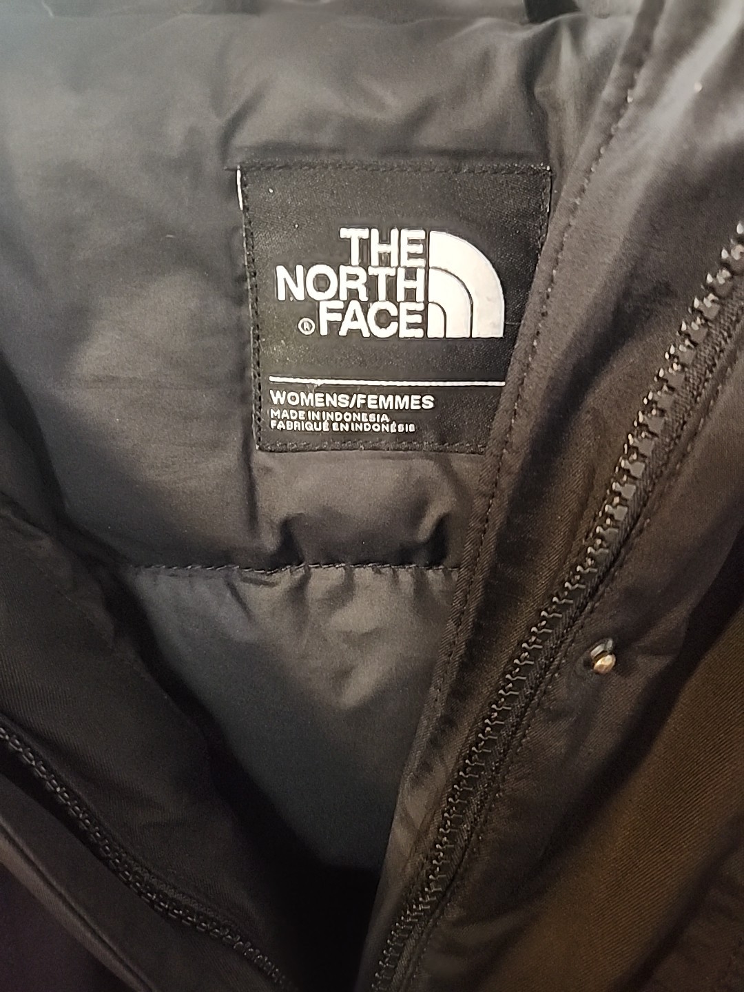 The North Face Arctic Parka Womens S Black 550 Down Waterproof Winter Coat