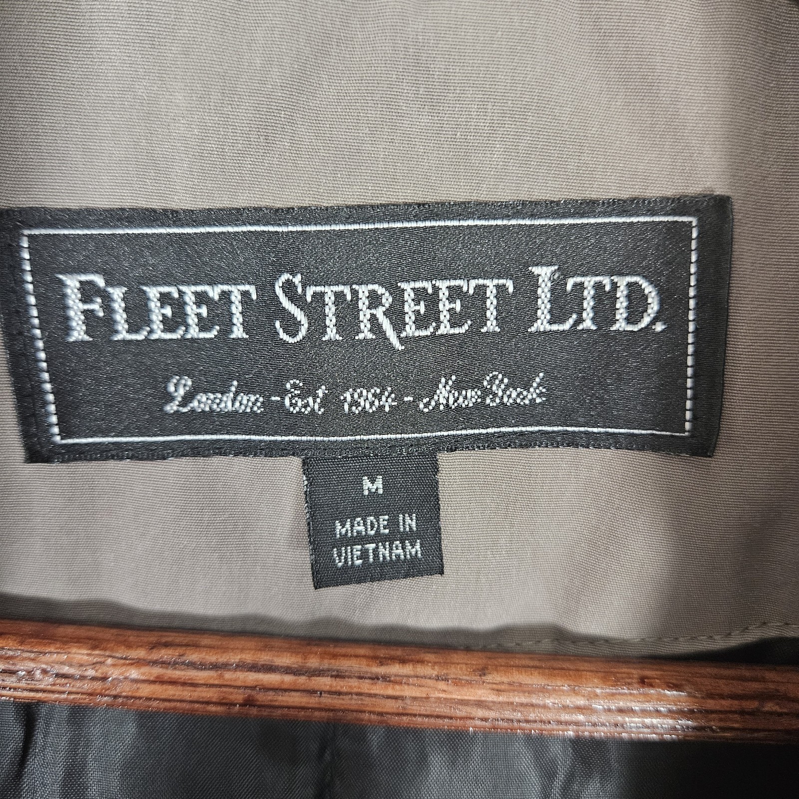 Fleet Street Faux Fur Hooded Coat Size M Black Removable Hood Machine Wash Flaw