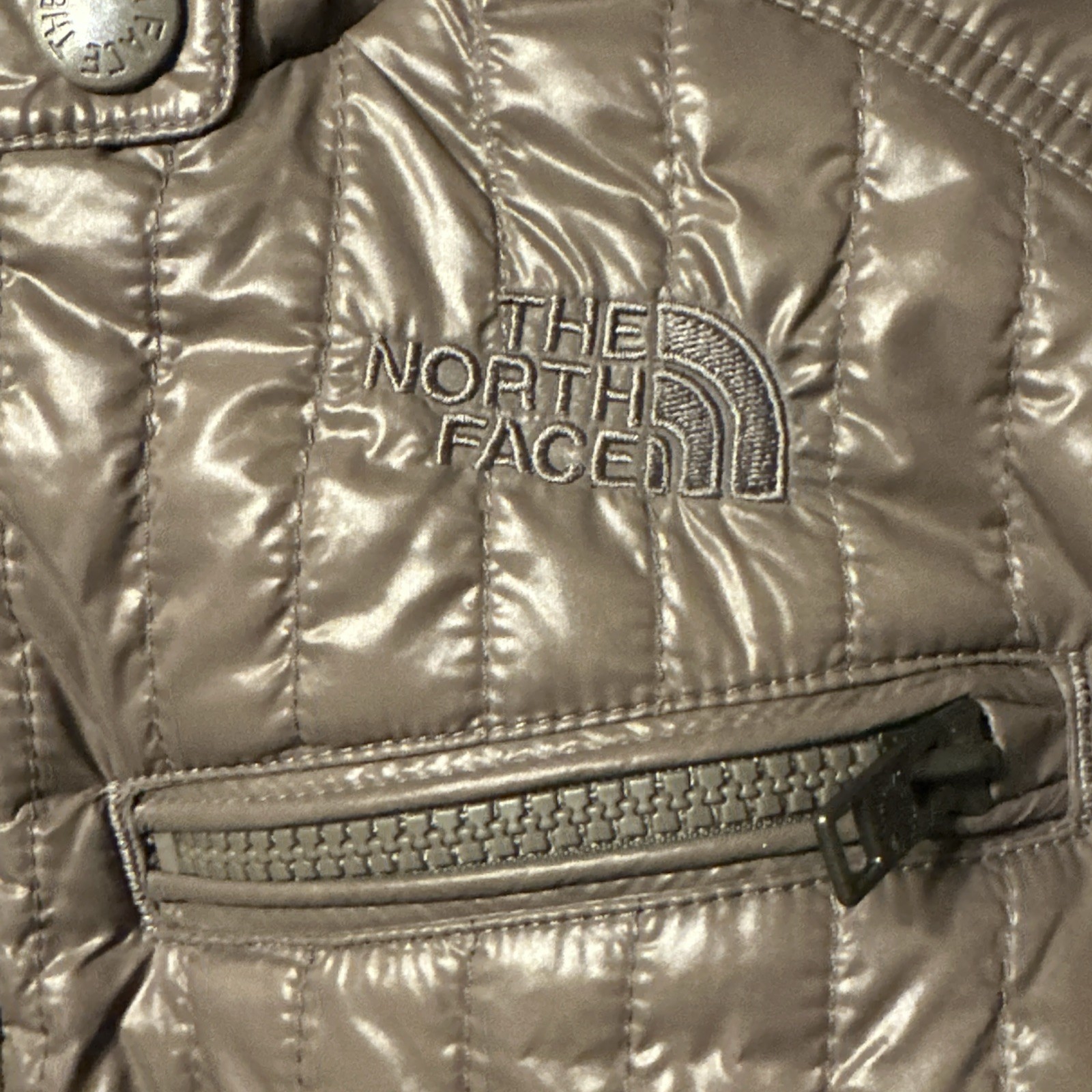 North Face Women’s Arel Jacket Size XS Brown Leather Jacket