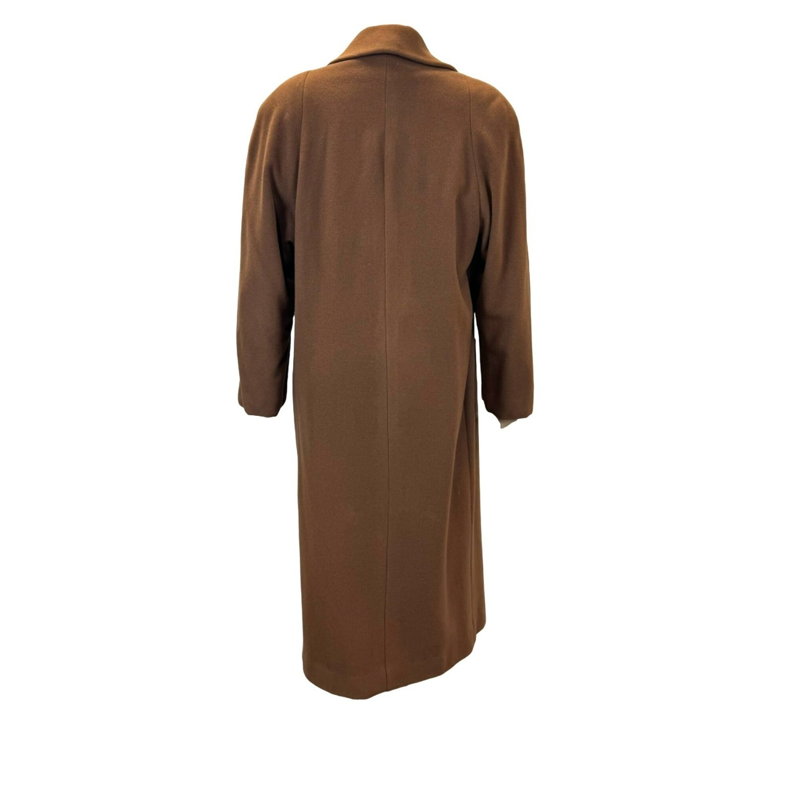 Saks Fifth Avenue Regency Cashmere Double-Breasted Full-Length Overcoat Size S
