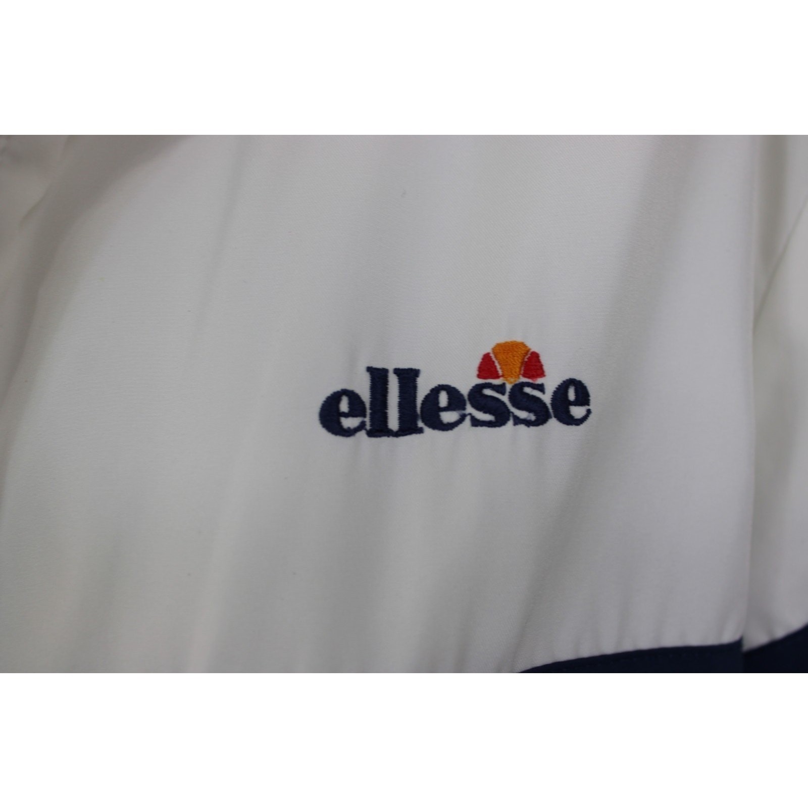 Vintage 90s Ellesse Women’s Track Jacket Size 6 US Mesh Lined Made in Romania