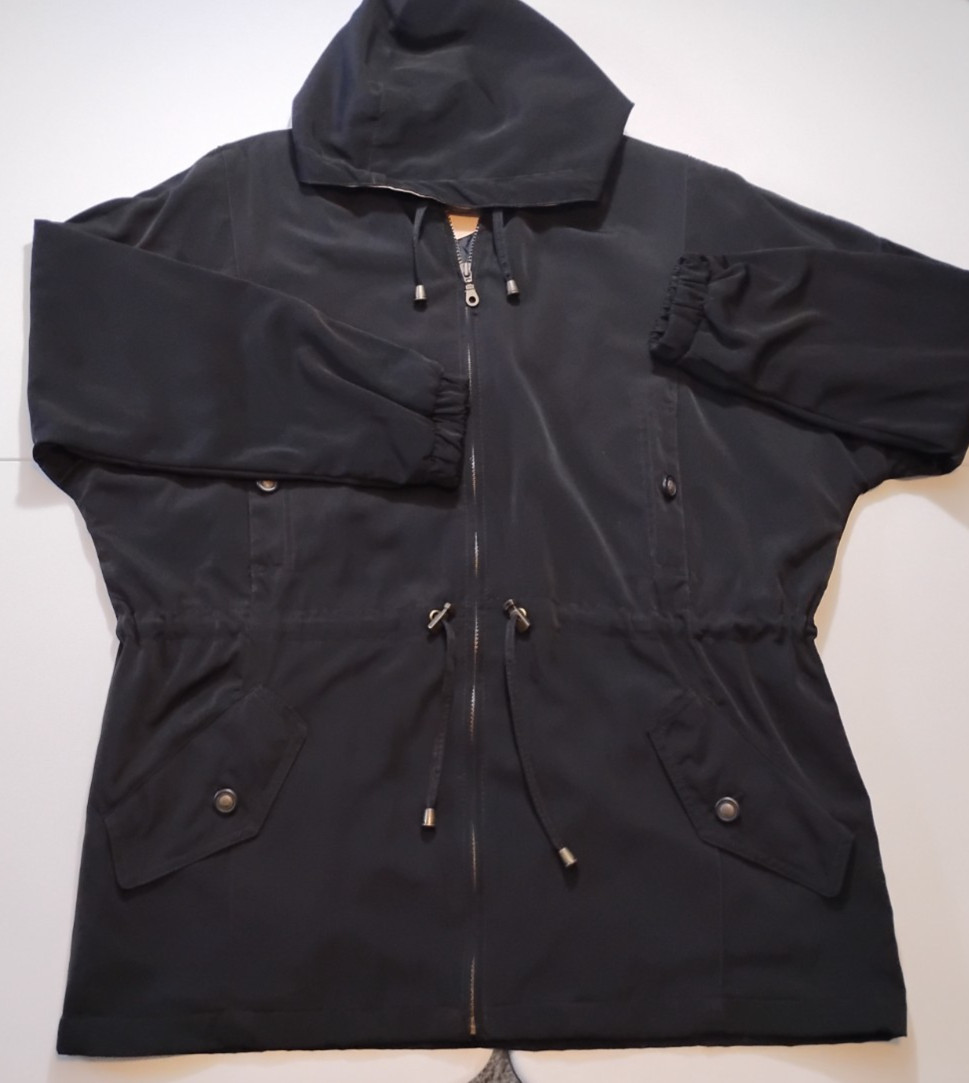 OutBrook Women’s Hooded Coat Jacket Medium Vintage Overcoat Oversized Egypt