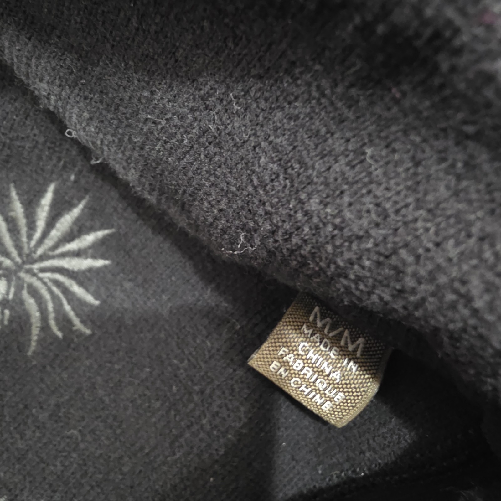 Tommy Bahama Women’s Medium Aruba Black Full Zip Sweatshirt Jacket Cotton Blend