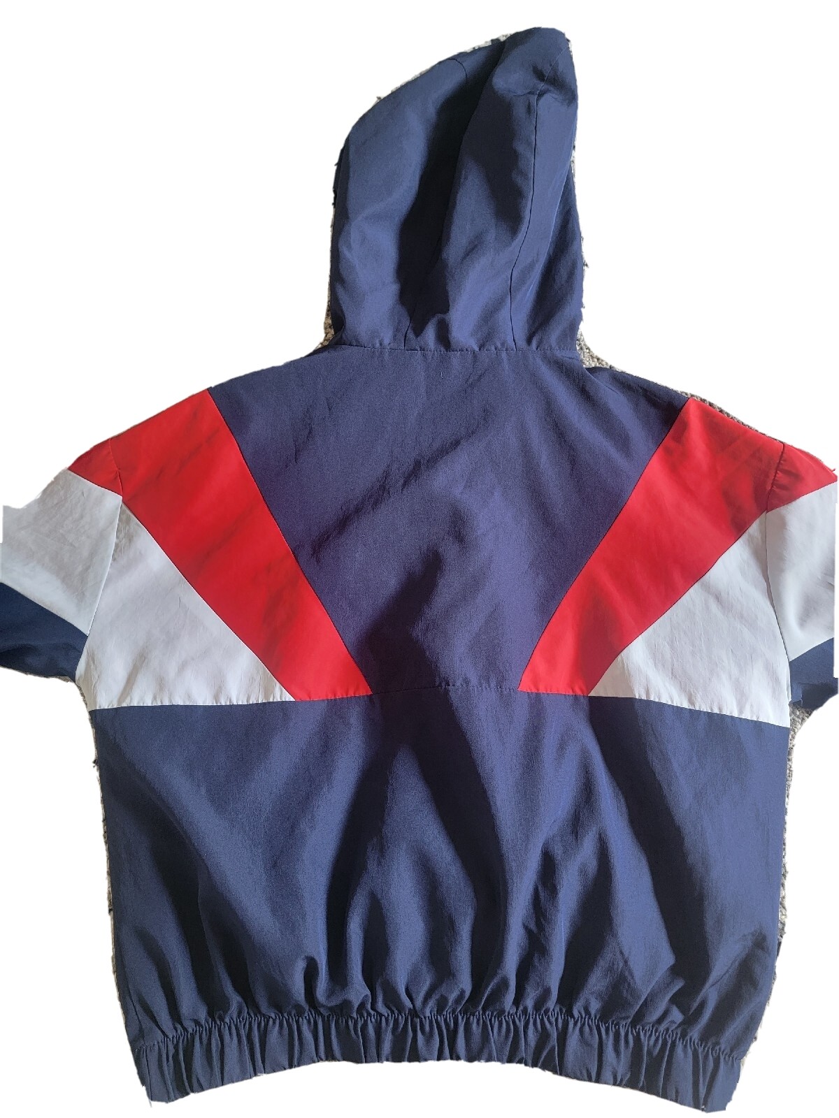 Cali 1850 Red White And Blue Windbreaker Womens Small