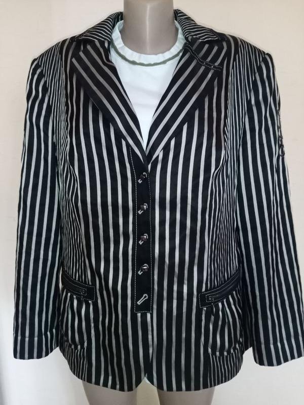 Women Gerry Weber blazer black polyester 44/XXL