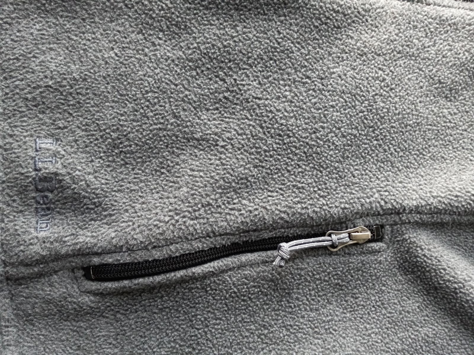 LLBean Women L Reg zip Grey vest 2pockets outside 2 inside